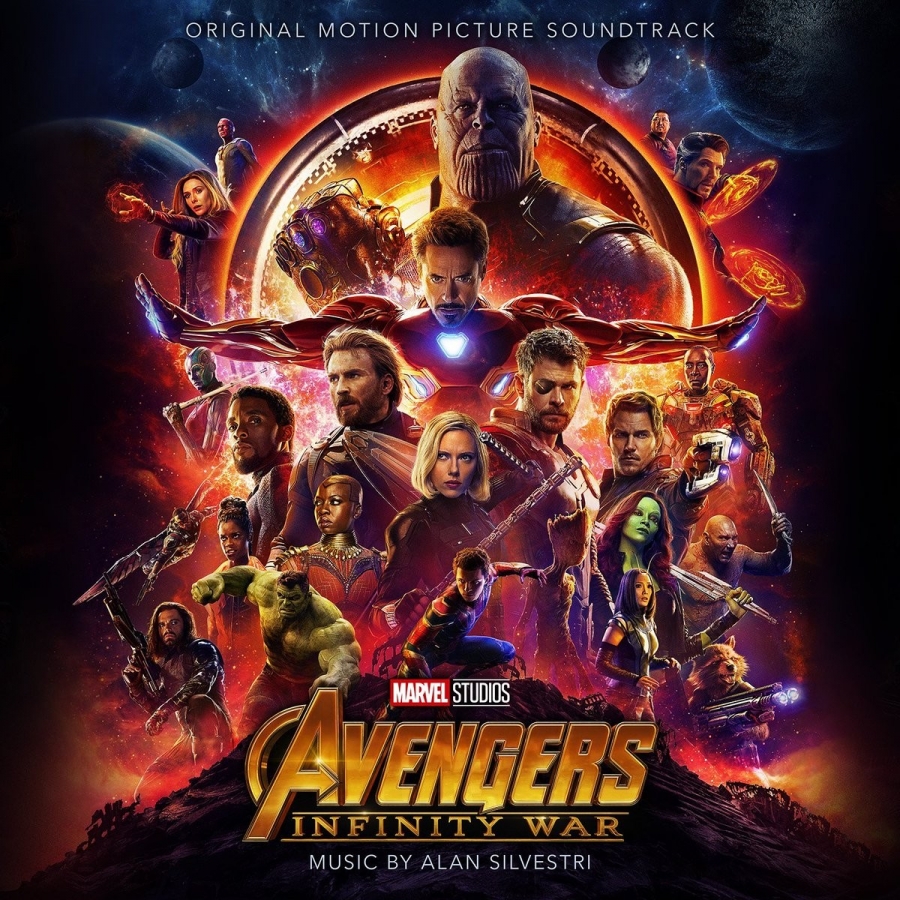Alan Silvestri Avengers: Infinity War cover artwork