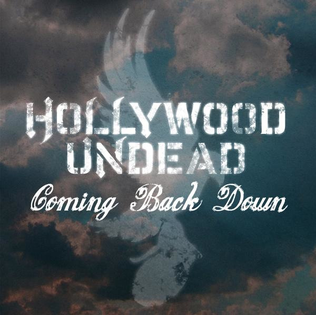 Hollywood Undead Coming Back Down cover artwork