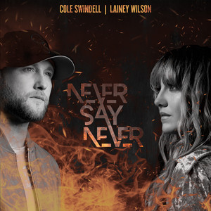 Cole Swindell &amp; Lainey Wilson — Never Say Never cover artwork