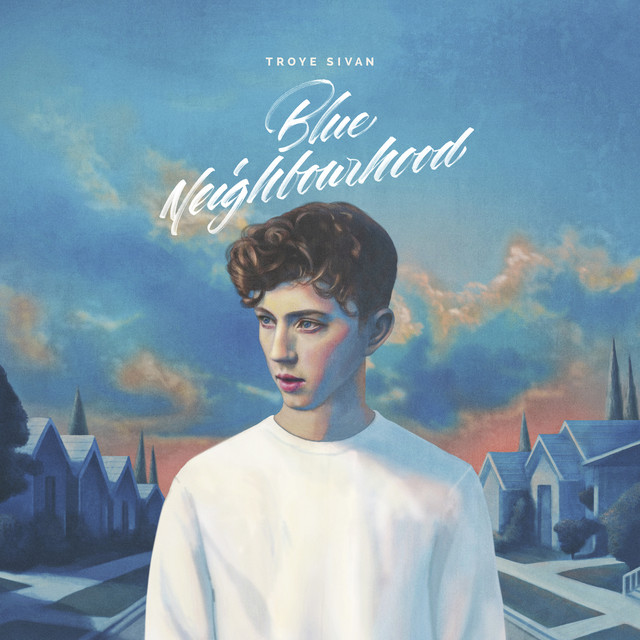 Troye Sivan featuring Alex Hope — BLUE cover artwork