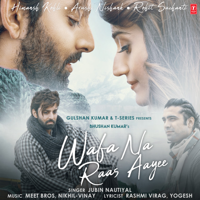 Jubin Nautiyal, Rashmi Virag, & meet bros. — Wafa Na Raas Aayee cover artwork