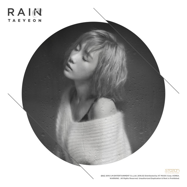 TAEYEON — Rain - Single cover artwork