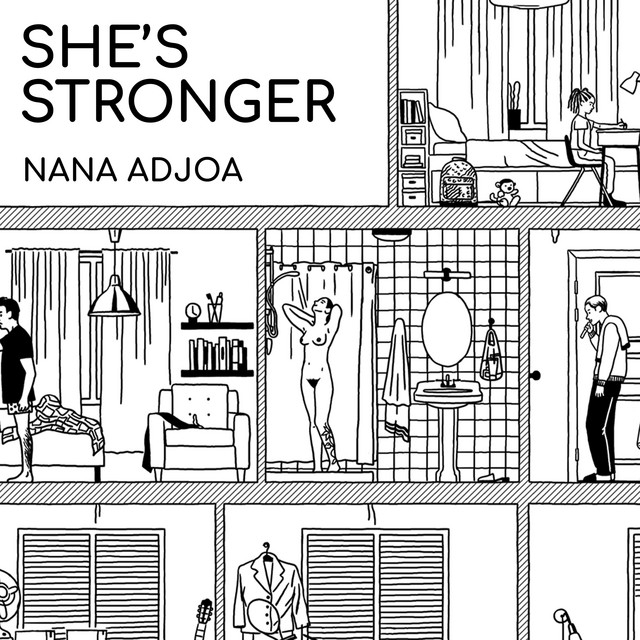 Nana Adjoa — She&#039;s Stronger cover artwork