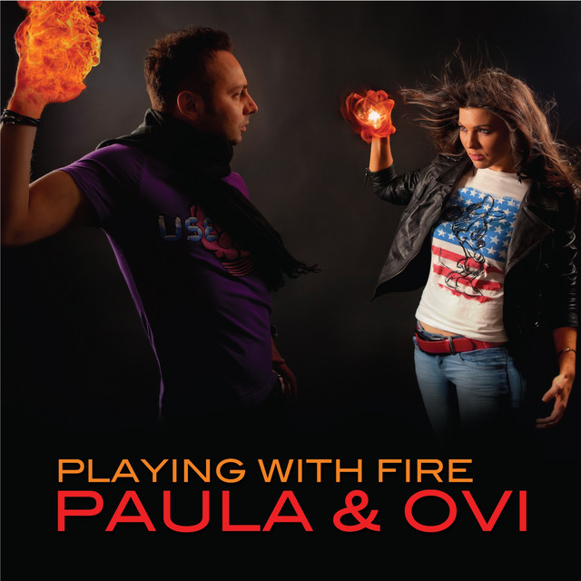 Paula Seling & Ovi Playing with Fire cover artwork