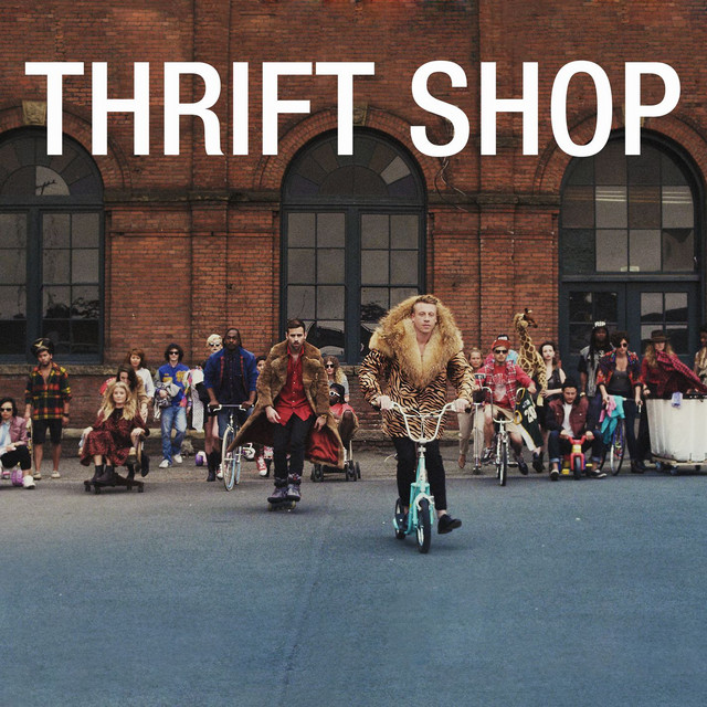 Macklemore &amp; Ryan Lewis featuring Wanz — Thrift Shop cover artwork
