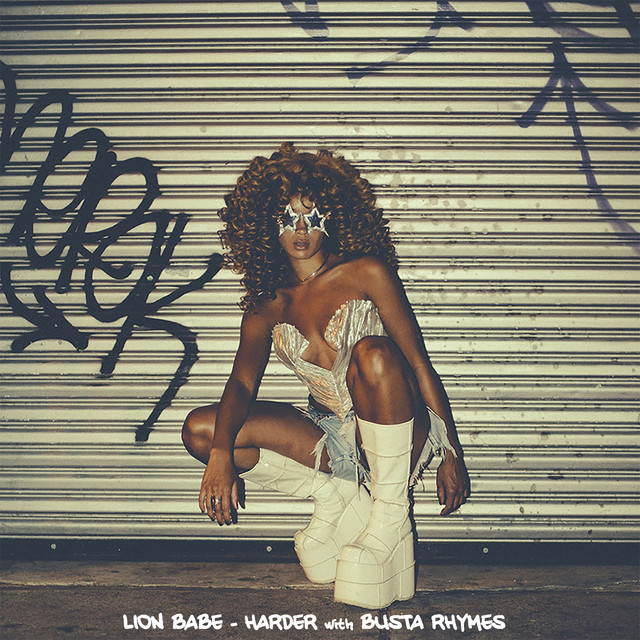 LION BABE & Busta Rhymes Harder cover artwork