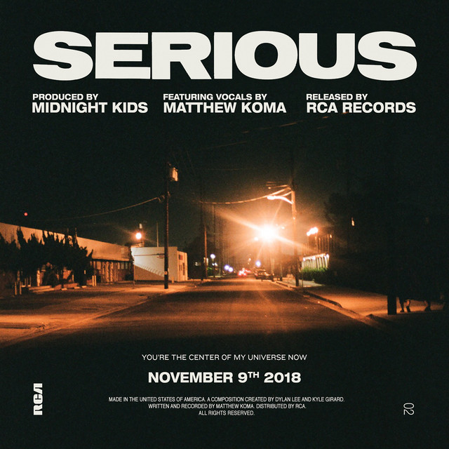 Midnight Kids featuring Matthew Koma — Serious cover artwork