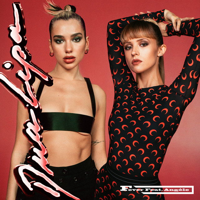 Dua Lipa & Angèle Fever cover artwork