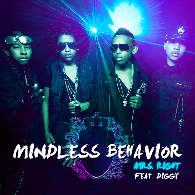 Mindless Behavior featuring Diggy Simmons — Mrs. Right cover artwork
