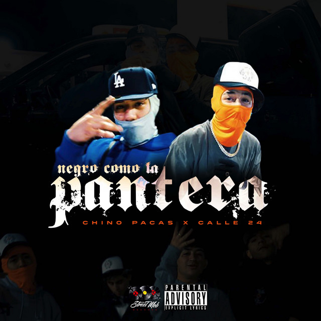 Chino Pacas featuring Calle 24 — Negro Como La Pantera cover artwork
