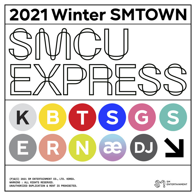 SMTOWN 2021 Winter SMTOWN : SMCU EXPRESS cover artwork