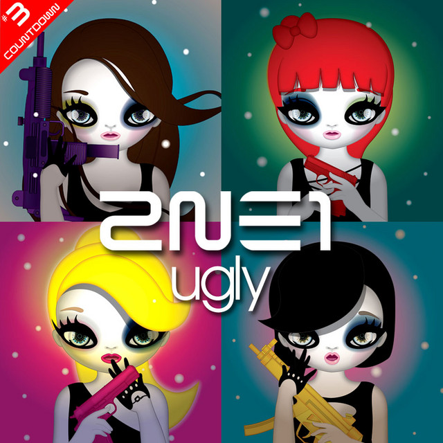 2NE1 — Ugly cover artwork