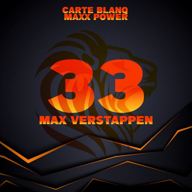 Carte Blanq 33 Max Verstappen cover artwork