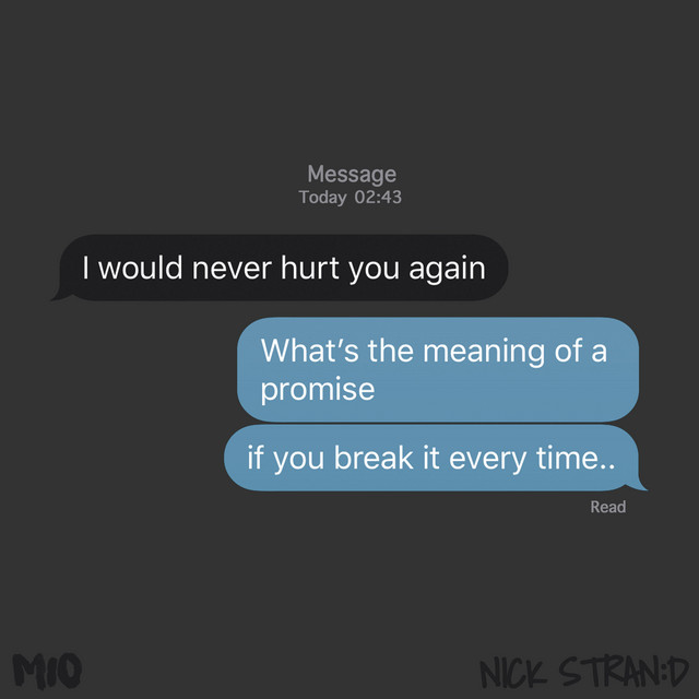 Mio ft. featuring Nick Strand Promise cover artwork