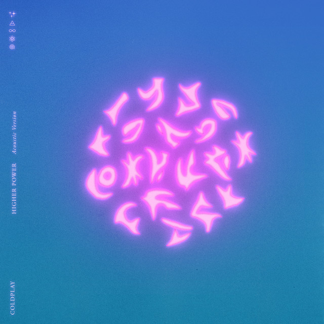 Coldplay Higher Power (Acoustic Version) cover artwork