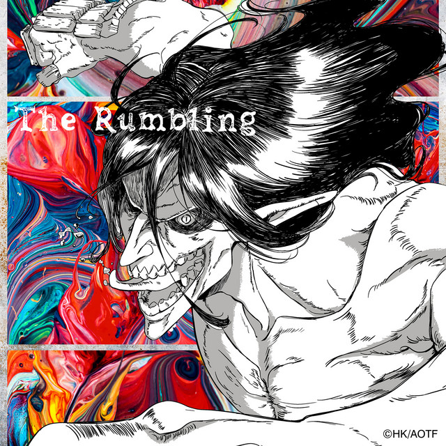SiM The Rumbling cover artwork