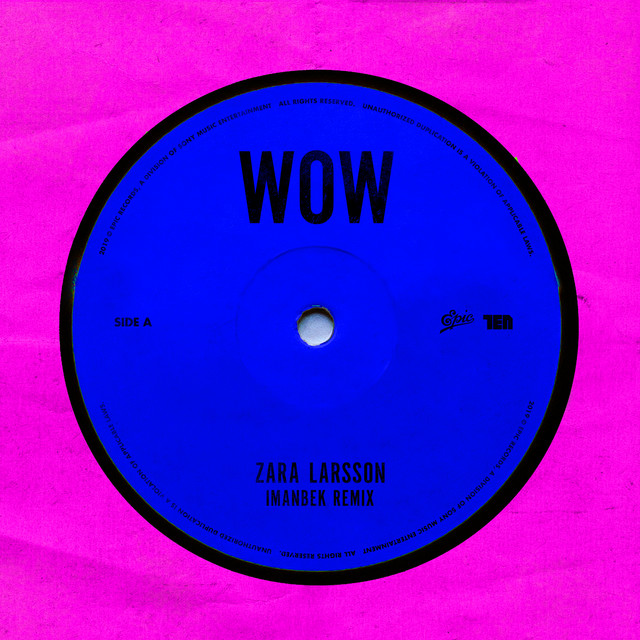 Zara Larsson — WOW (Imanbek Remix) cover artwork