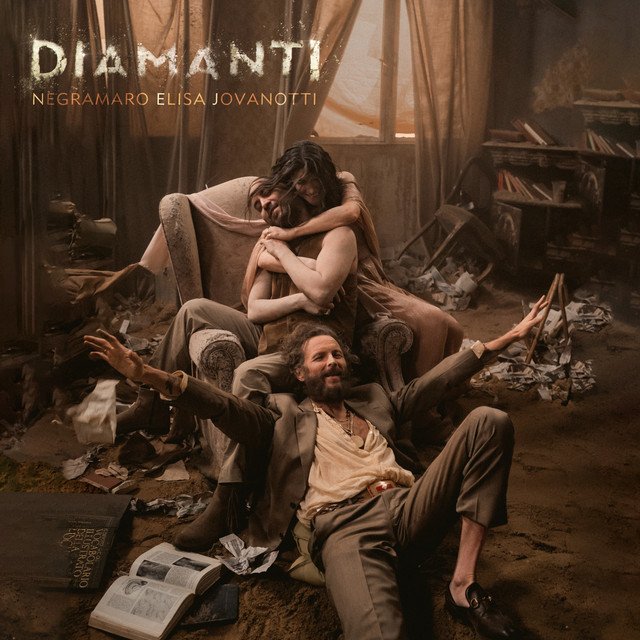 Negramaro, Elisa, & Jovanotti Diamanti cover artwork