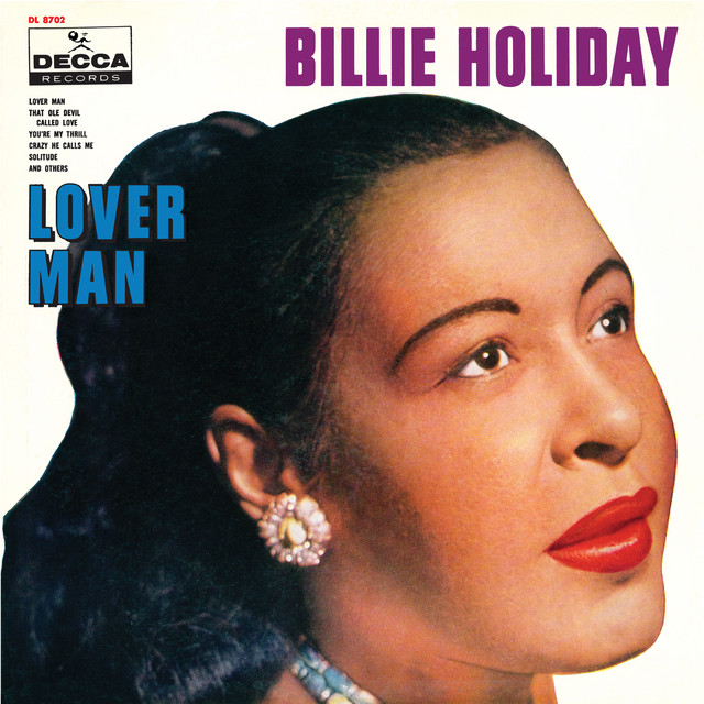 Billie Holiday Lover Man cover artwork
