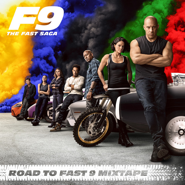 Various Artists Road to Fast 9 Mixtape cover artwork