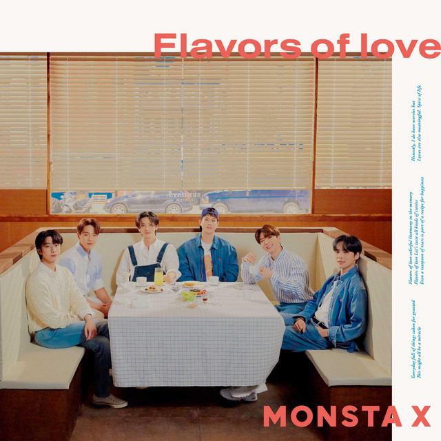 MONSTA X Flavors of Love (Album) cover artwork