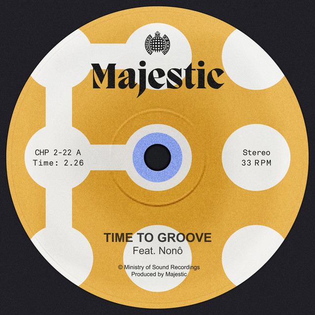Majestic featuring Nonô — Time To Groove cover artwork