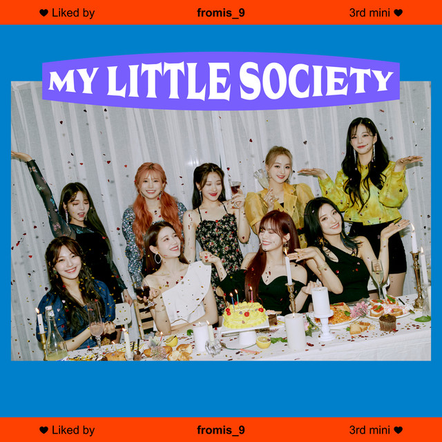 fromis_9 My Little Society cover artwork