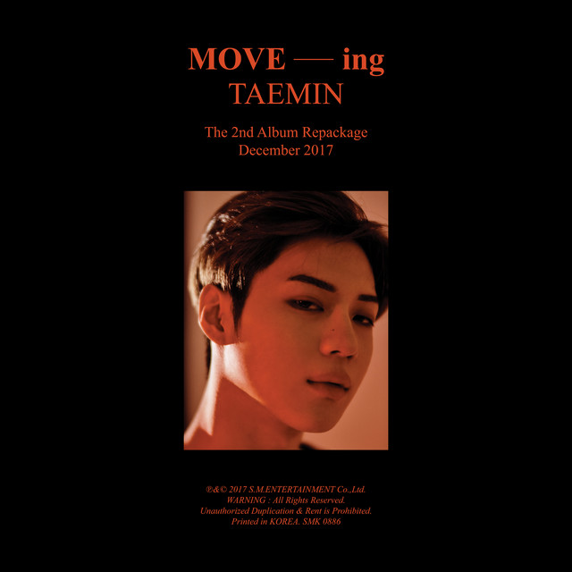 TAEMIN — MOVE-ing cover artwork