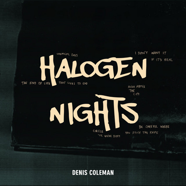 Denis Coleman — Halogen Nights cover artwork