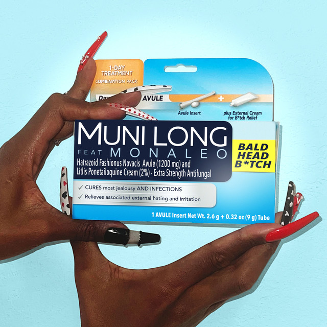 Muni Long featuring Monaleo — Bald Head Bitch cover artwork