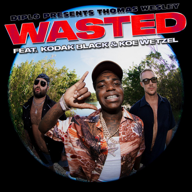 Diplo featuring Kodak Black & Koe Wetzel — Wasted cover artwork