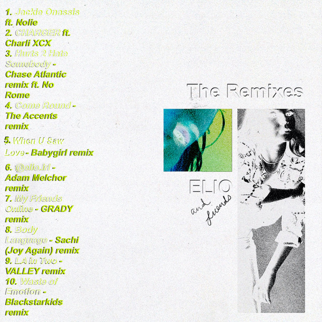 ELIO ELIO and Friends: The Remixes cover artwork