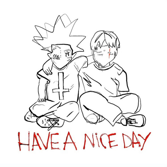 Chris Miles & Lil Xan have a nice day cover artwork