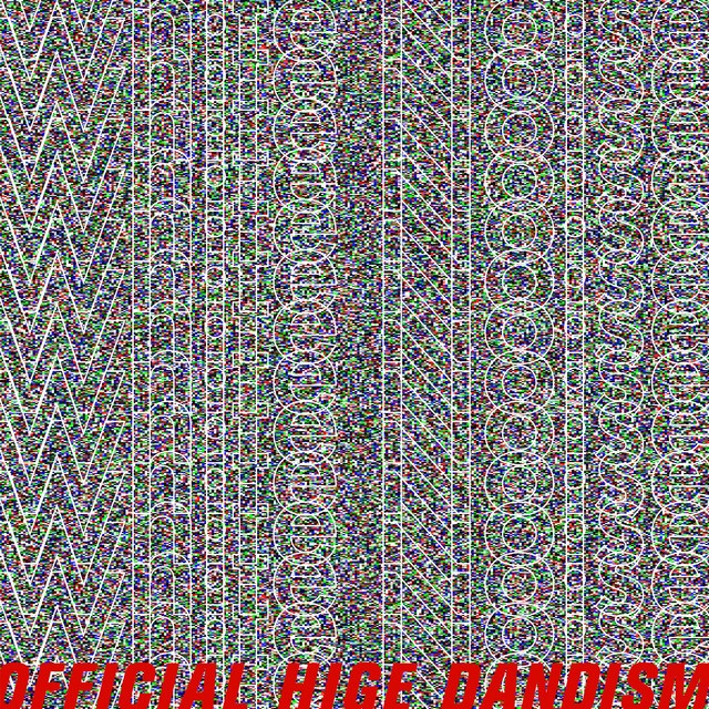 Official HIGE DANdism White Noise cover artwork