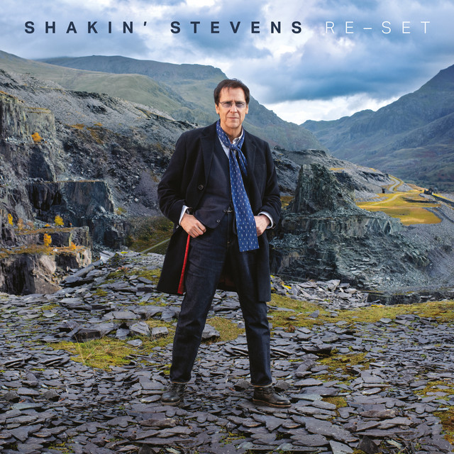 Shakin&#039; Stevens Re-Set cover artwork