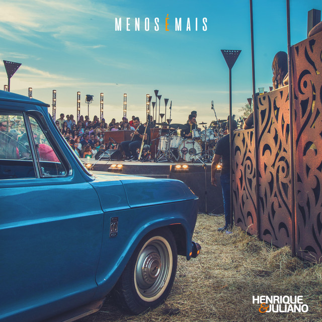 Henrique &amp; Juliano Menos É Mais (Ao Vivo) cover artwork