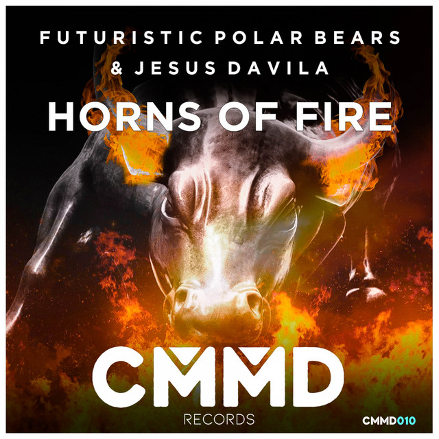 Futuristic Polar Bears & Jesus Davila Horns Of Fire cover artwork