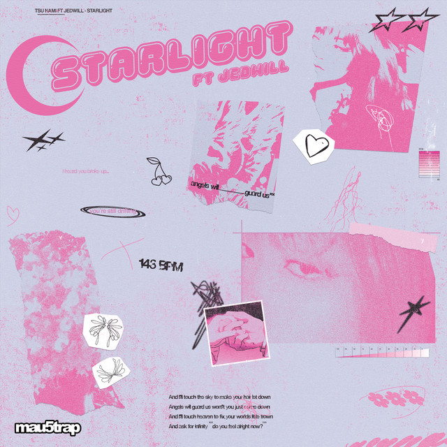 TSU NAMI featuring Jedwill — Starlight cover artwork