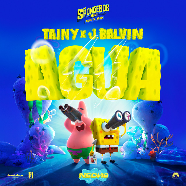 Tainy & J Balvin — Agua cover artwork