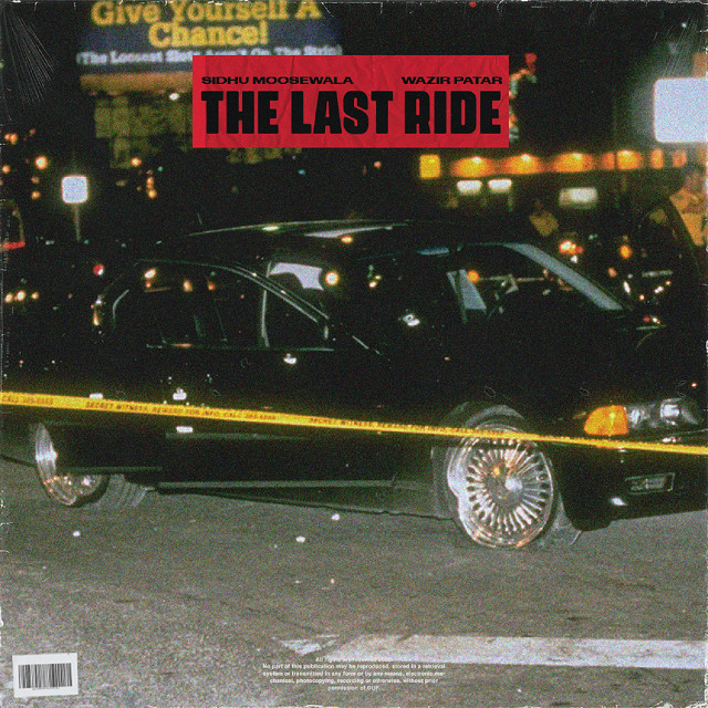 Sidhu Moose Wala — The Last Ride cover artwork