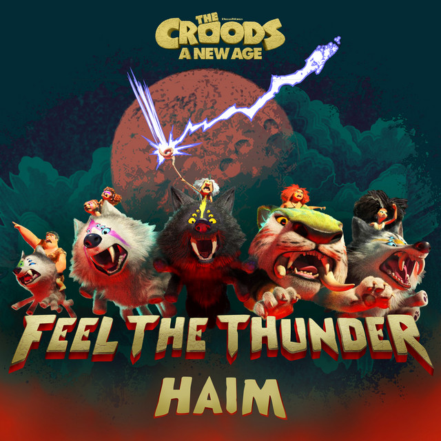 HAIM Feel the Thunder cover artwork