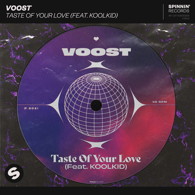 Voost ft. featuring KOOLKID Taste of Your Love cover artwork
