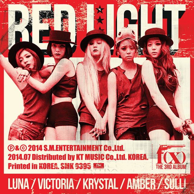 f(x) — Red Light - The 3rd Album cover artwork