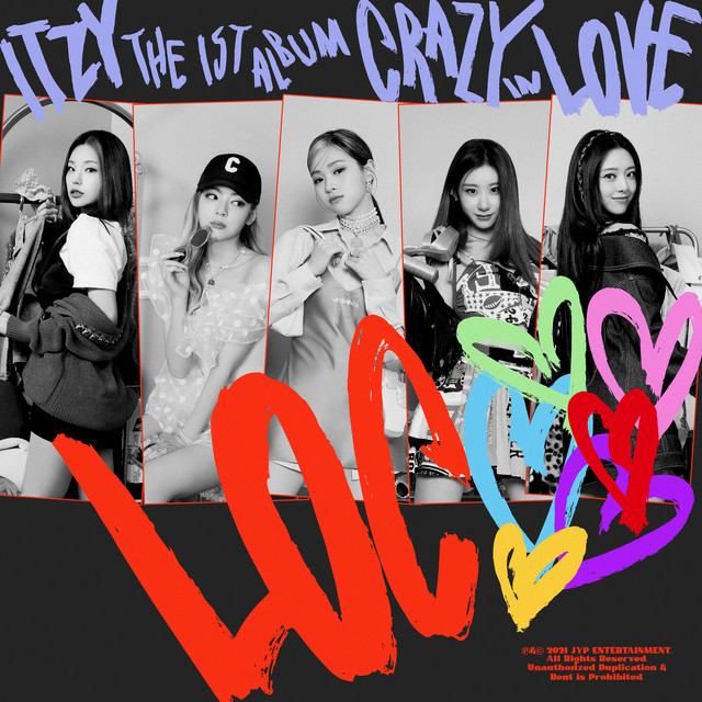 ITZY CRAZY in LOVE cover artwork