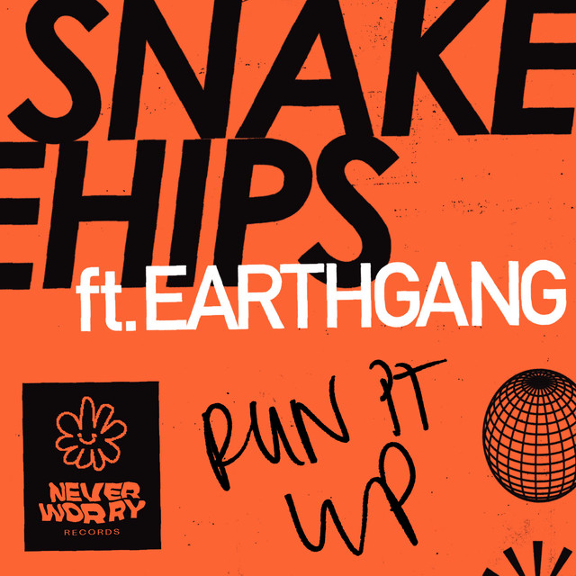 Snakehips & EARTHGANG — Run It Up cover artwork