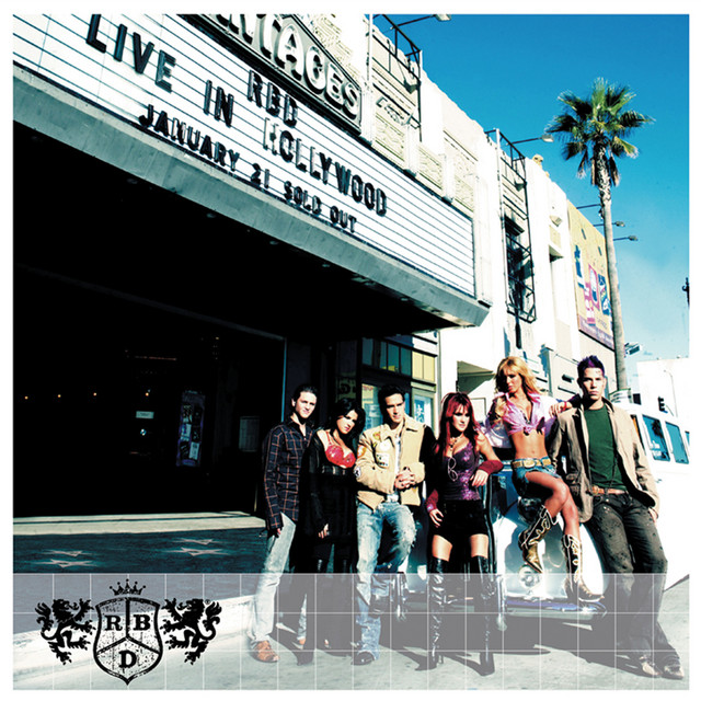 RBD — Live in Hollywood cover artwork