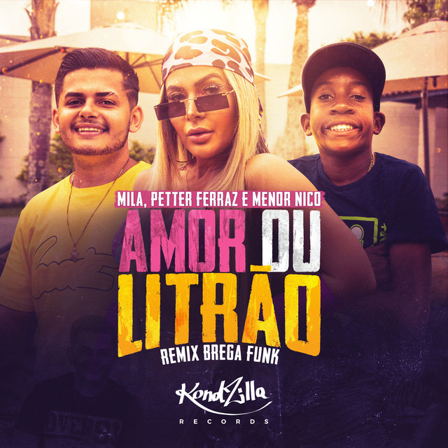 Mila, Petter Ferraz, & Menor Nico — Amor ou o Litrão (Brega Funk Remix) cover artwork