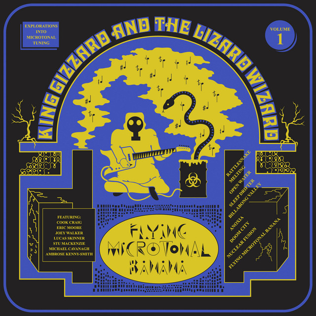 King Gizzard &amp; the Lizard Wizard Flying Microtonal Banana cover artwork