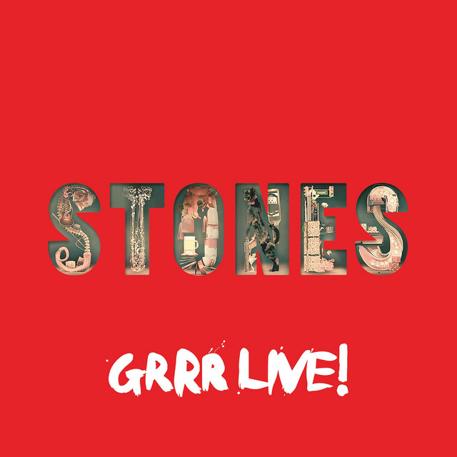 The Rolling Stones GRRR Live! cover artwork