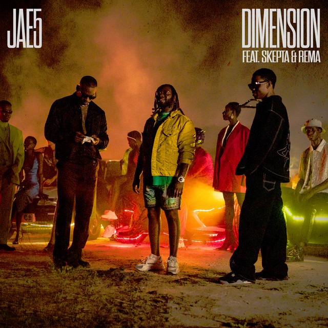 JAE5 featuring Skepta & Rema — Dimension cover artwork